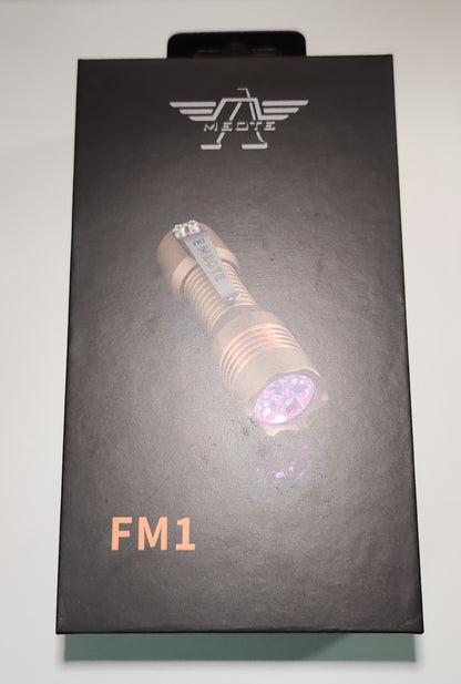 Mateminco Meote FM1 Aluminum + Copper Quad Anduril UI High Power LED Flashlight