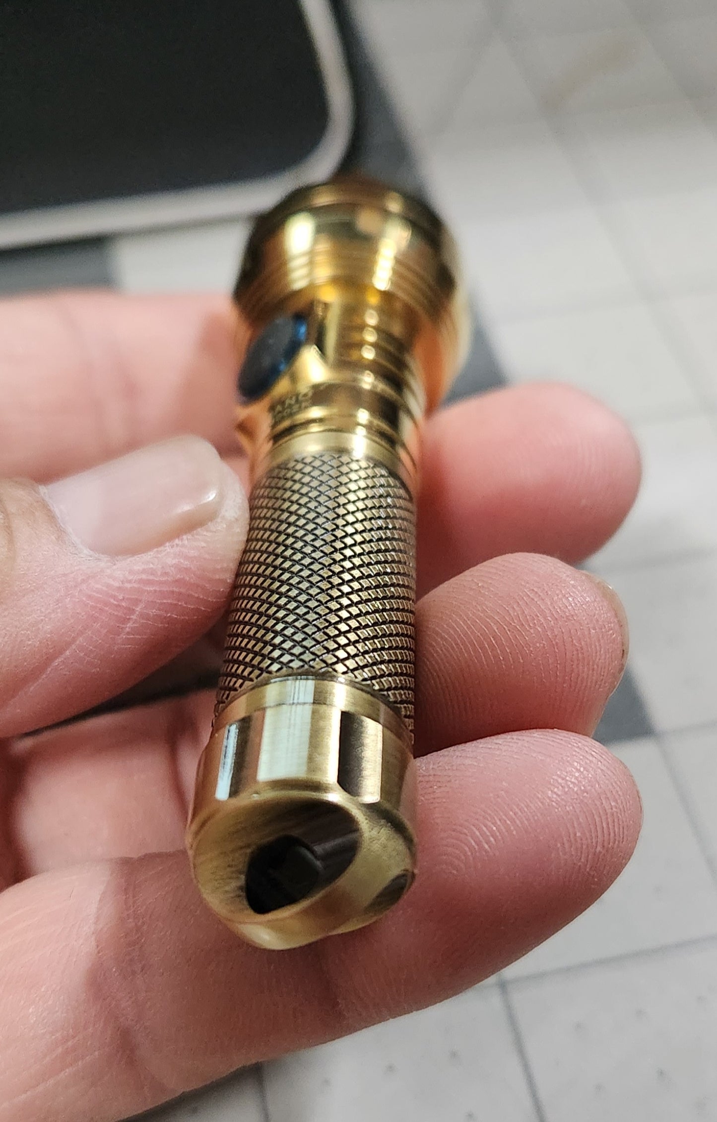 Lumintop GT Nano Copper OR Brass 450 Lumens EDC Keychain LED Flashlight