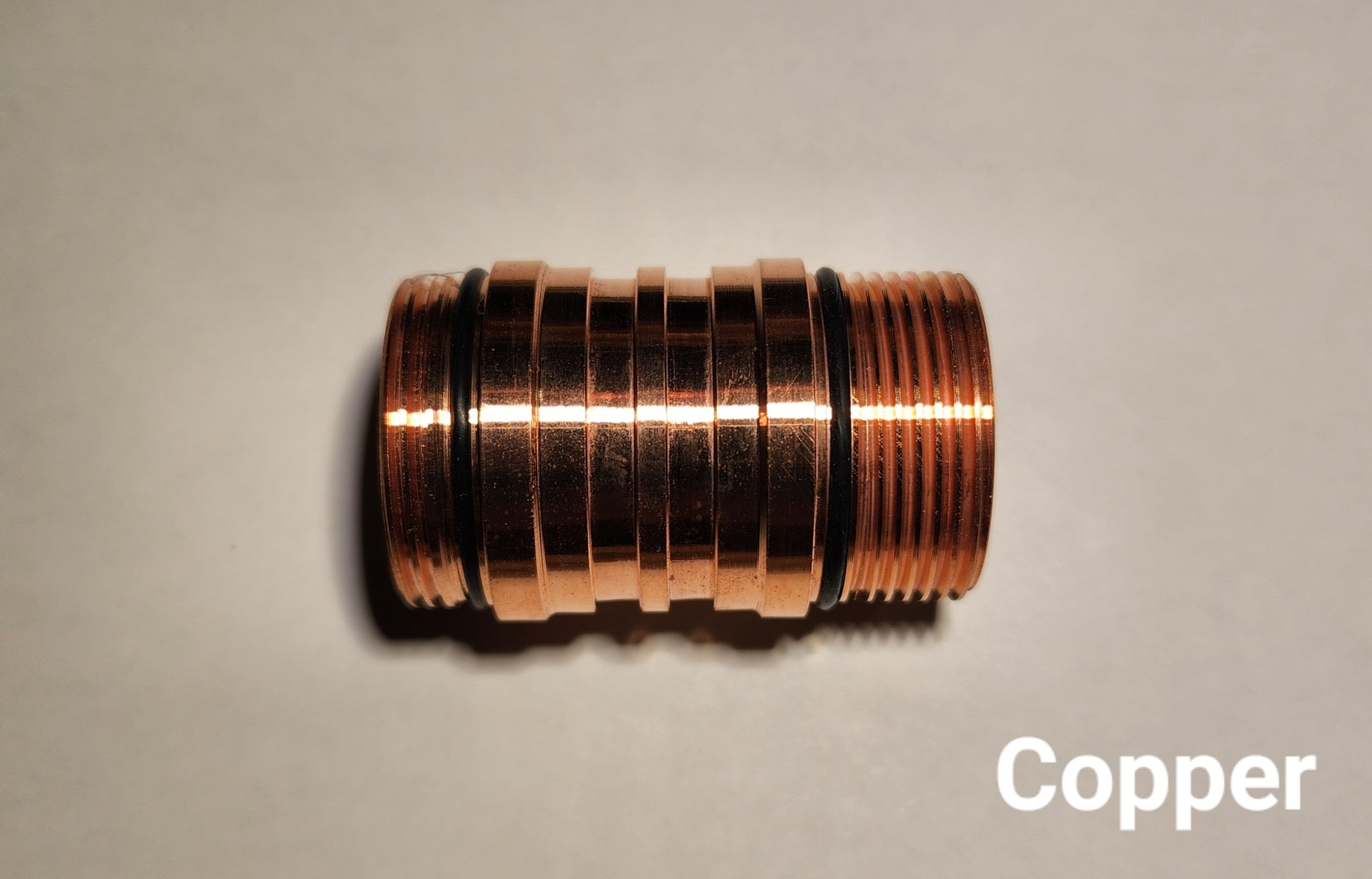 Emisar D4v2 Copper/Antique Copper 18350 Short Tube RAW COPPER