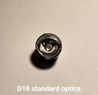Emisar/Noctigon Replacement Glass TIR Optics LEDIL D18 SPOT OPTICS