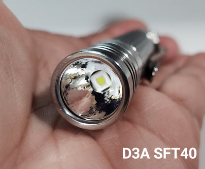 EAGTAC D3A Titanium AA/14500 LED Flashlight