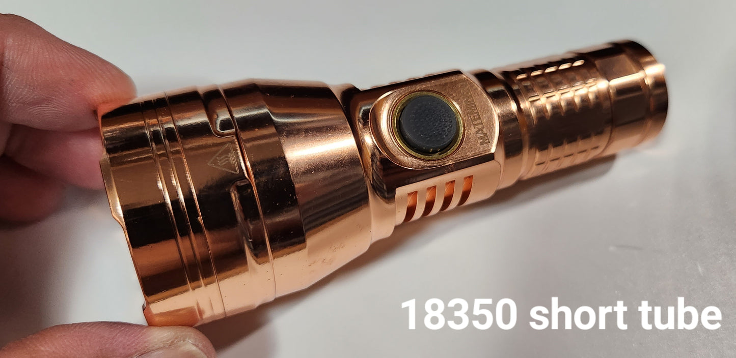 Mateminco MT35mini-S Copper OR Brass USB Type-C LED Flashlight