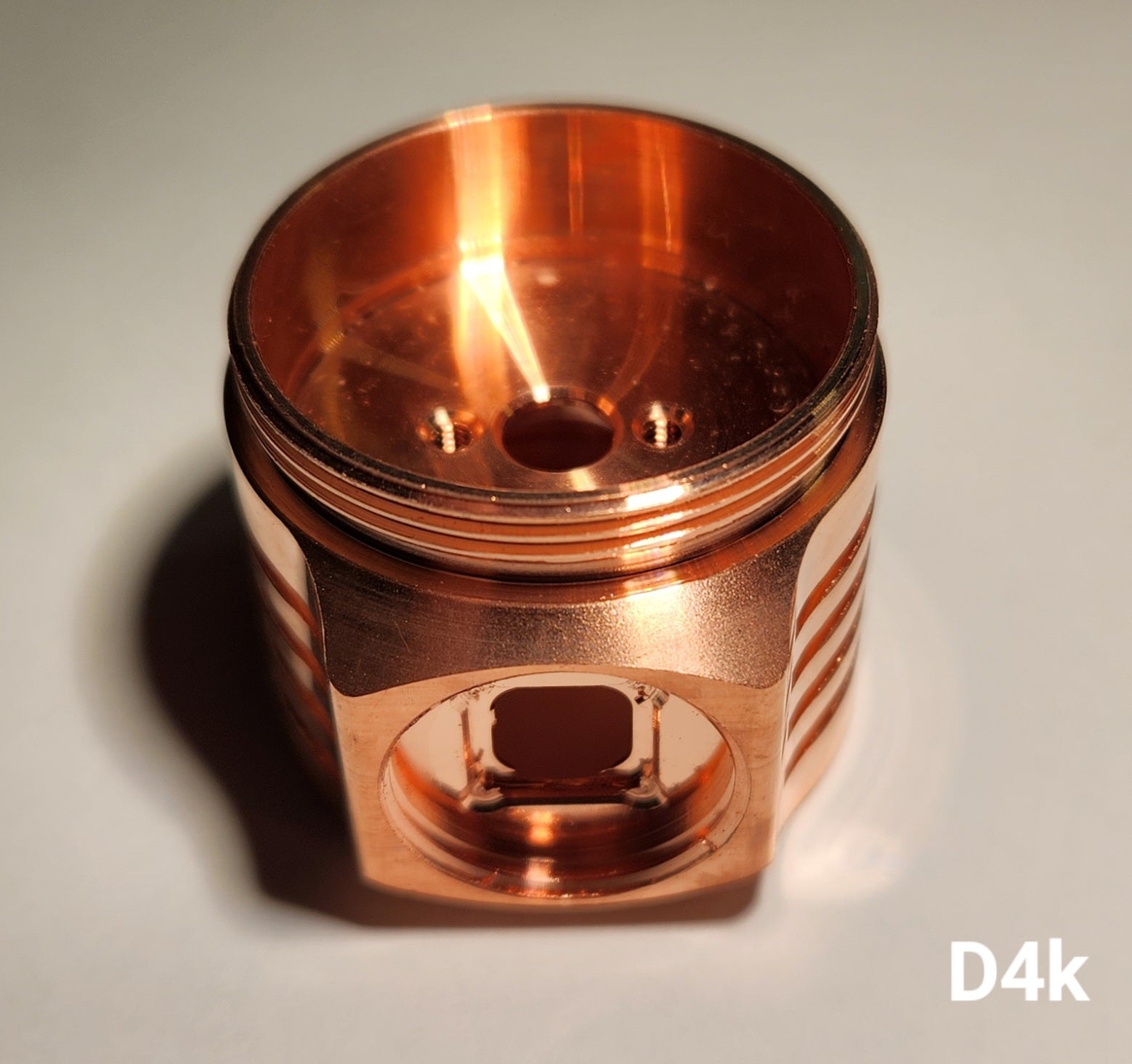 Emisar D4v2/D4K Brass Copper Replacement Head D4K COPPER