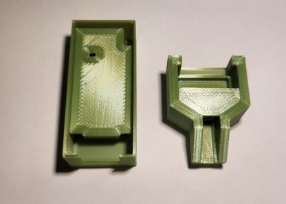 Emisar Noctigon Re-flashing Kit 3D Printed Case/Holder ARMY GREEN
