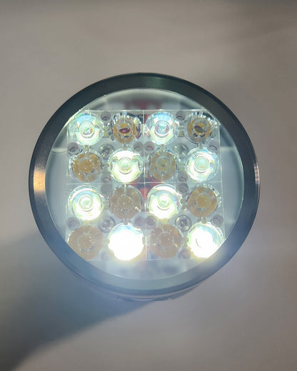 Noctigon M44 Meteor 4 x Quad 16 LED High Power Led Flashlight Tint Ramp/Channel Switching