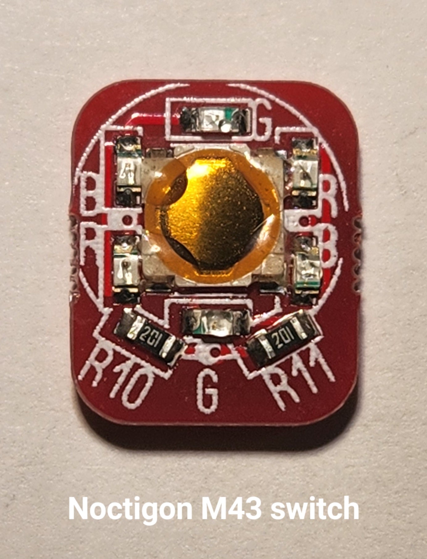 Emisar Noctigon Replacement E-Switch Switch M43 RGB