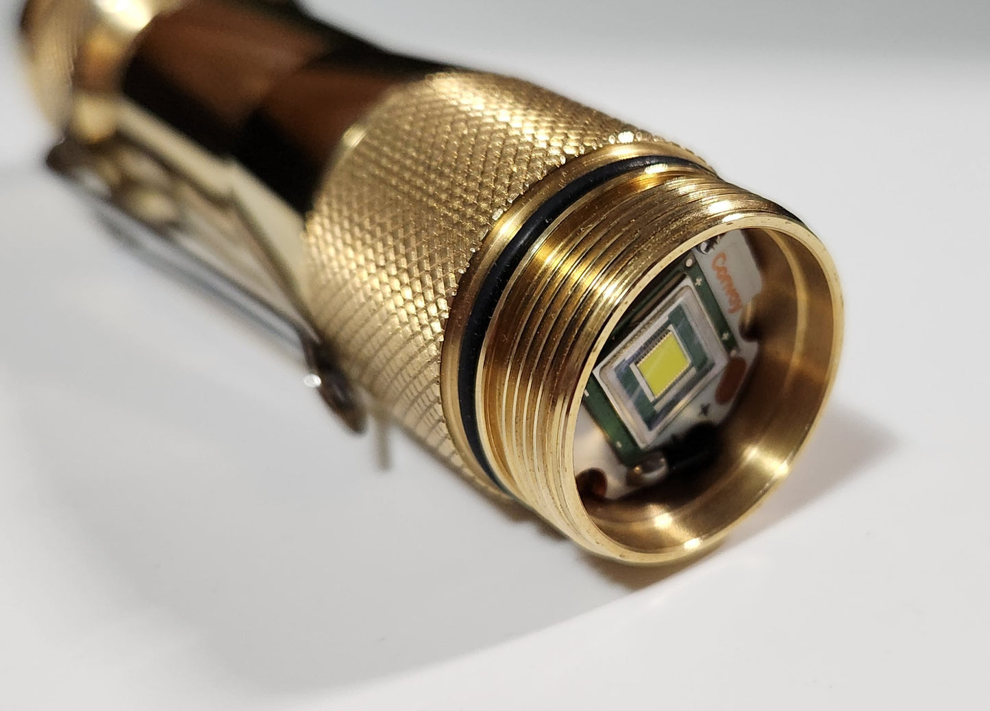 Lumintop FW1A Pro Titanium, Brass OR Aluminum Custom Led Flashlight