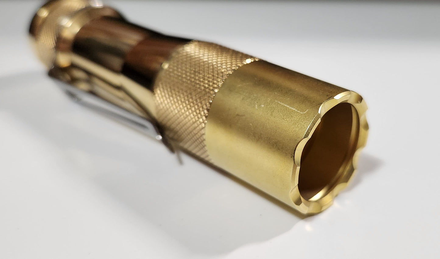 Lumintop FW1A Pro Titanium, Brass OR Aluminum Custom Led Flashlight