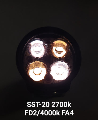 Emisar D4v2 Quad SST20 High Power LED Flashlight *CUSTOM BUILD-TO-ORDER*