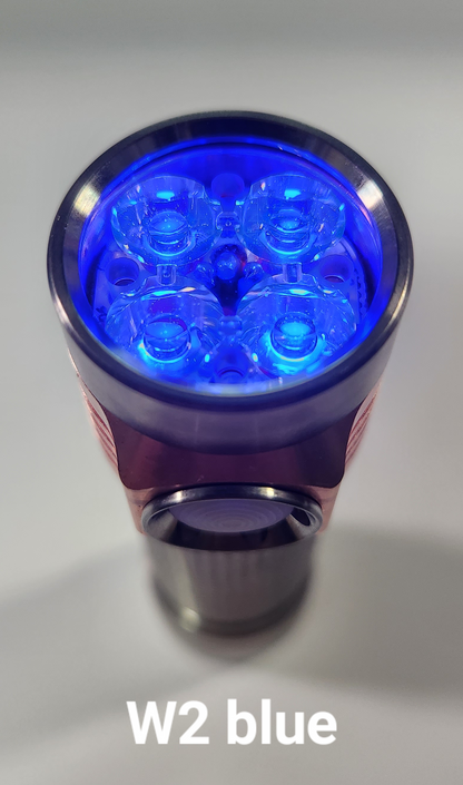 Emisar D4K Titanium 21700 High Power LED Flashlight "CUSTOM BUILT-TO-ORDER"
