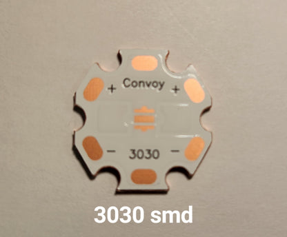 CONVOY RAW LED MCPCB 20 X 1.5MM 3030 SMD