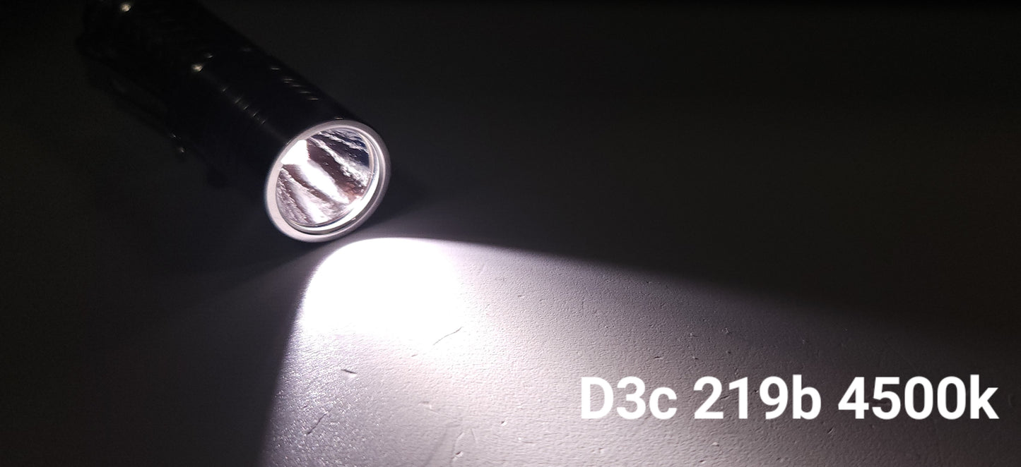EAGTAC D3C Titanium CR123/RCR123/16340 LED Flashlight