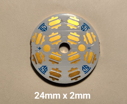 Emisar Noctigon XP Raw MCPCB 24 X 2MM 12 X 3535 SMD MULE (SKYLUMENS)