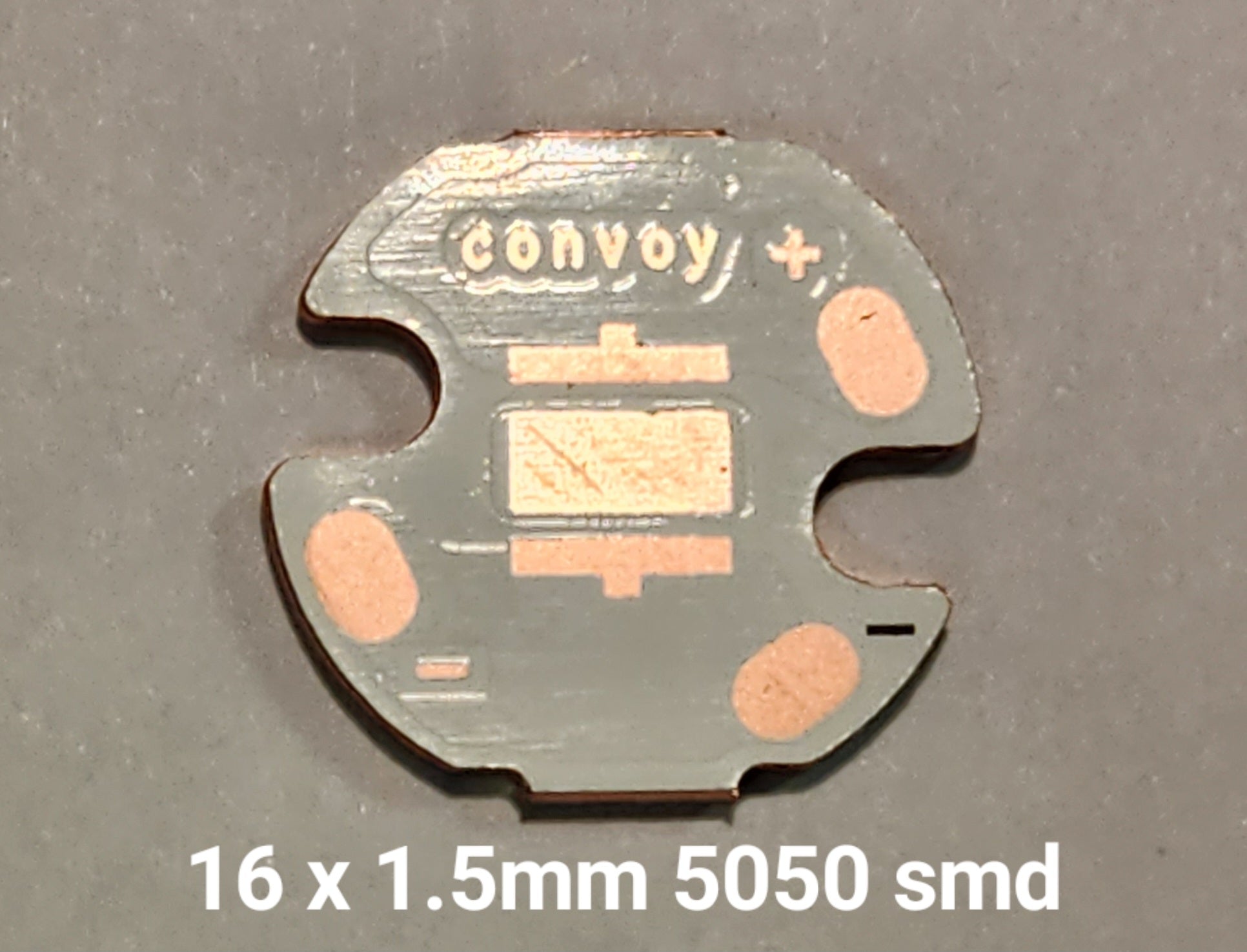 CONVOY RAW LED MCPCB 16 X 1.5MM 5050 SMD