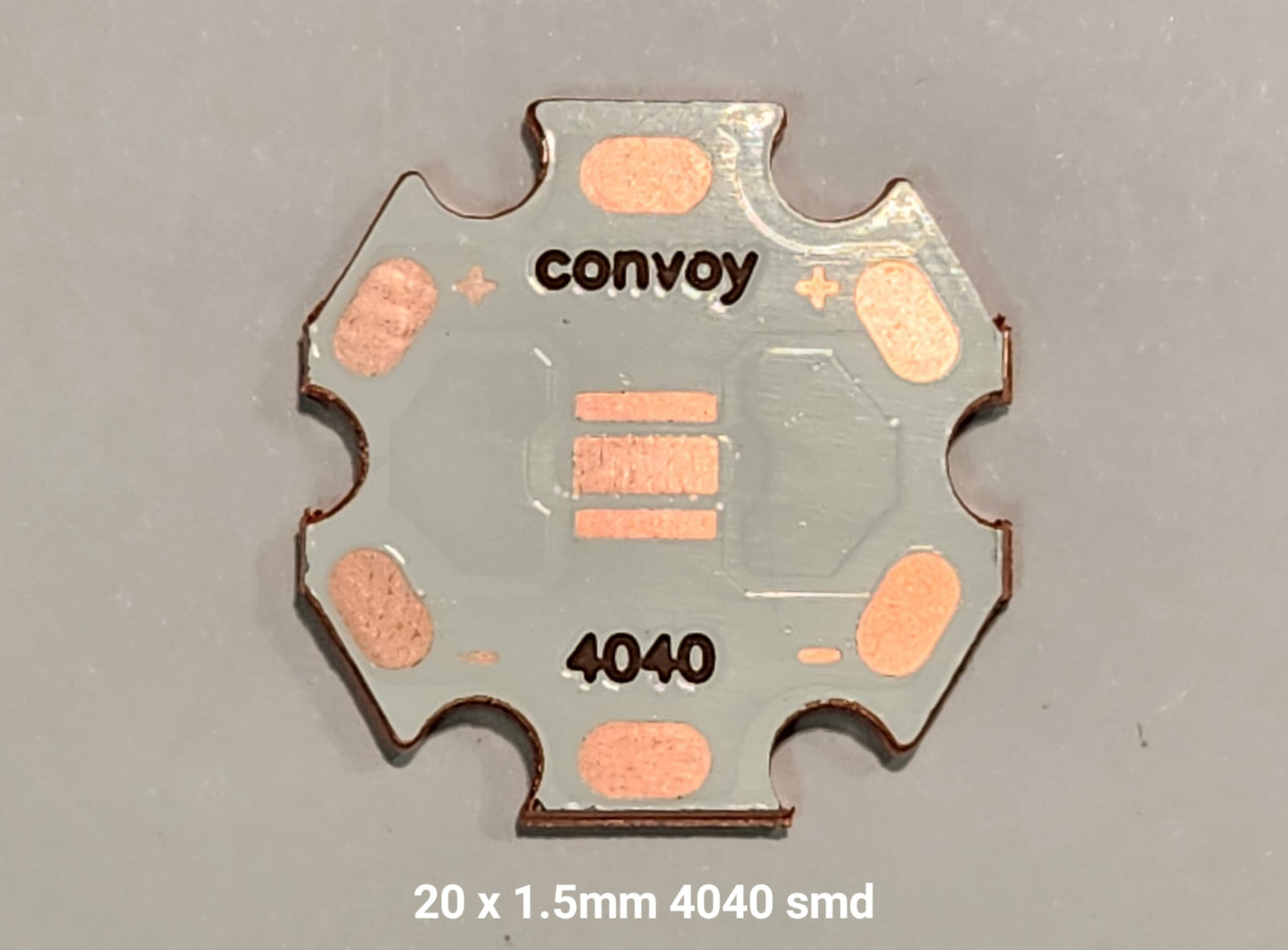 CONVOY RAW LED MCPCB 20 X 1.5MM 4040 SMD