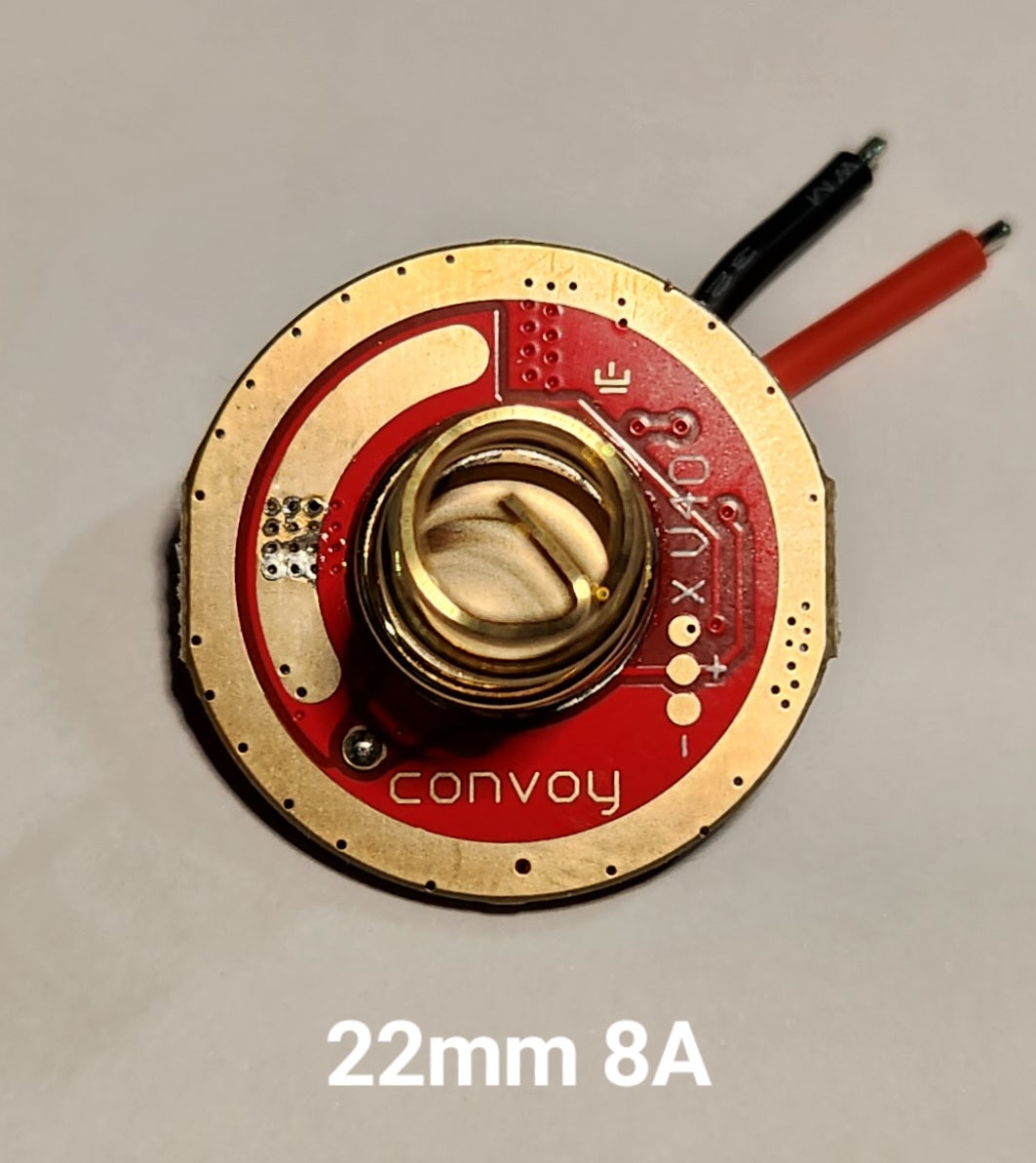 Convoy 22mm LED Driver for SST40 12 groups 6000mA
