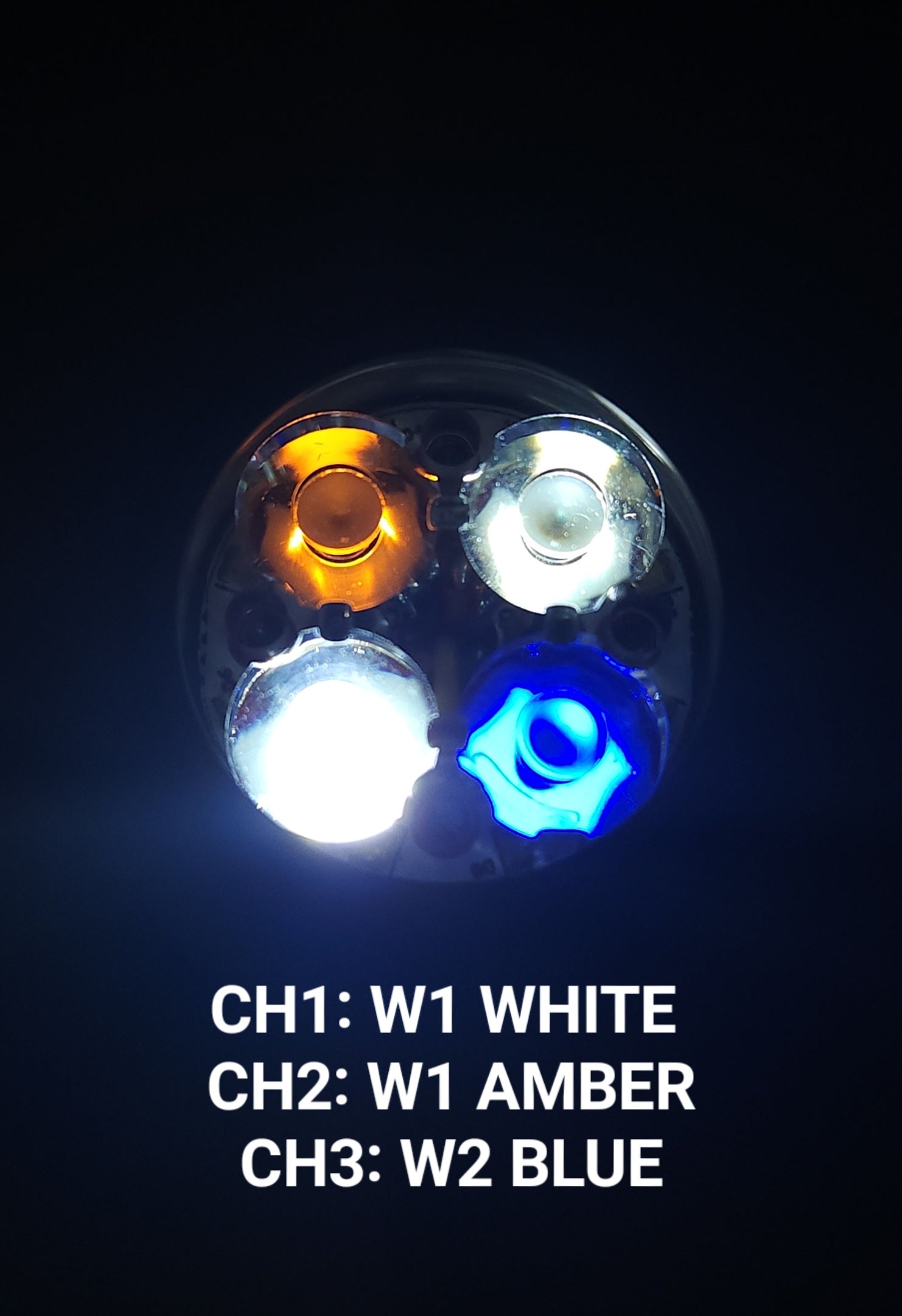 Emisar D4K 3-CH 3CH Triple Channel 1*21700 LED Flashlight