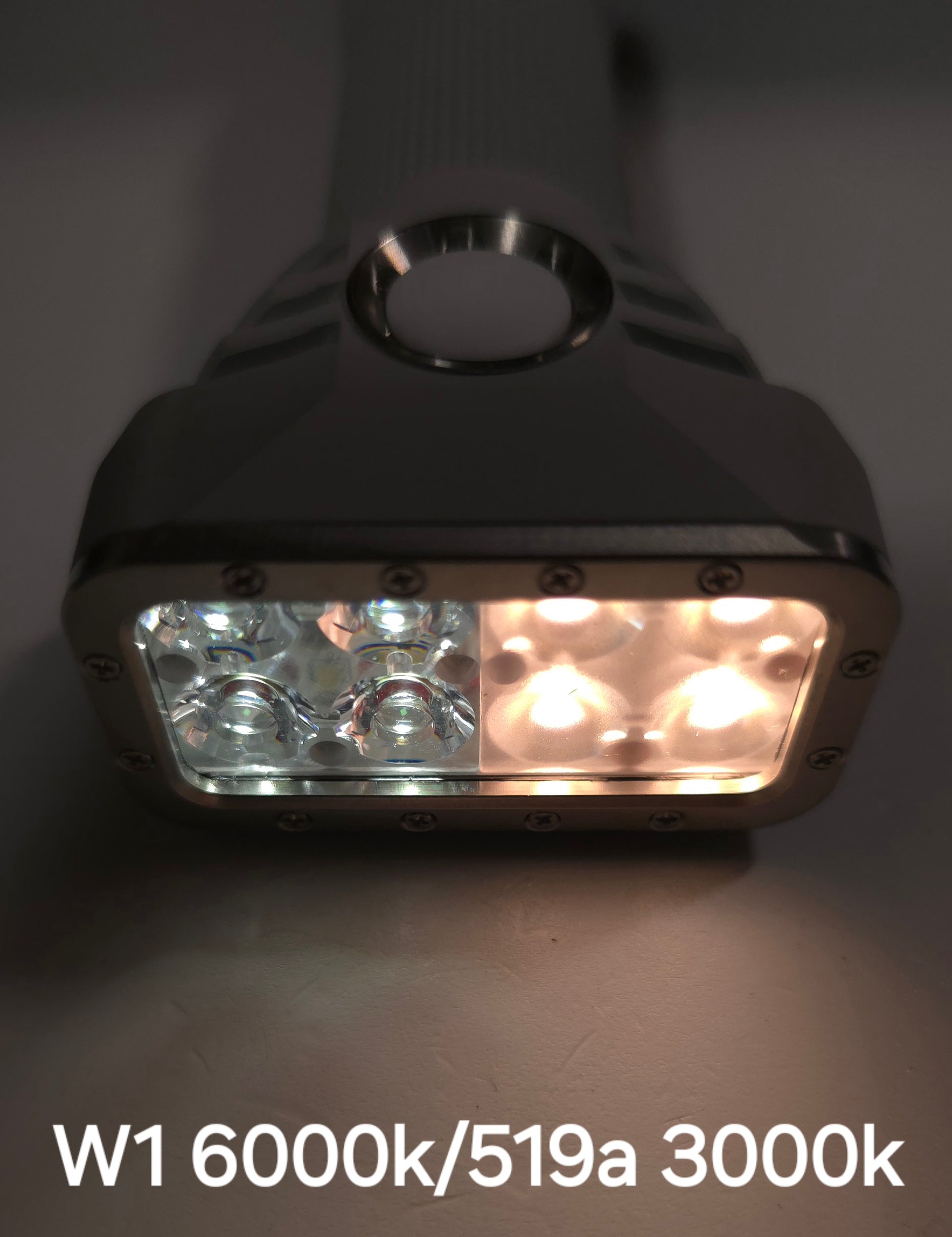 Emisar DT8K Tint Ramp 21700 8 LED High Power LED Flashlight CUSTOM "BUILT-TO-ORDER"