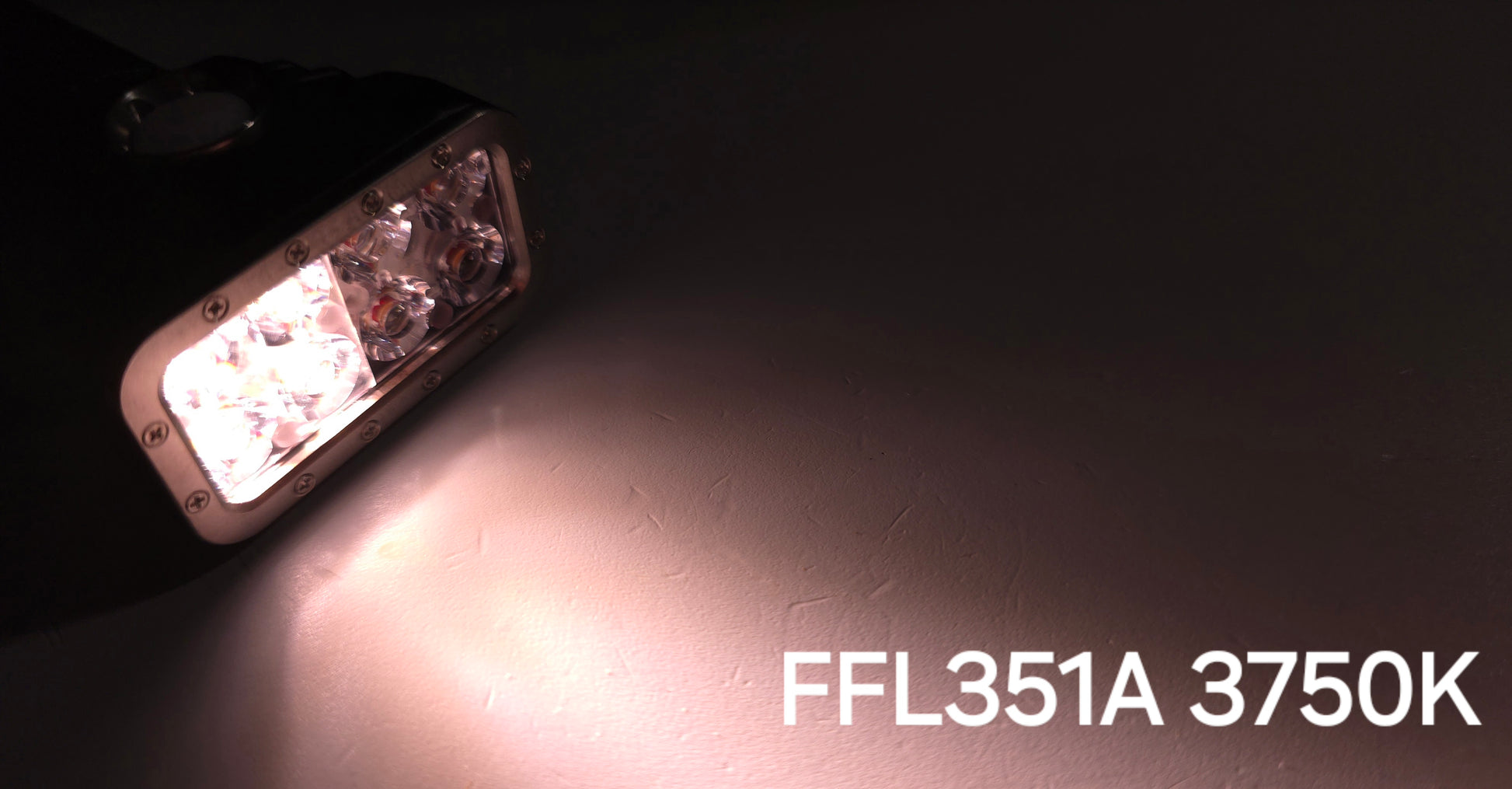 Emisar DT8K Tint Ramp 21700 8 LED High Power LED Flashlight CUSTOM "BUILT-TO-ORDER"