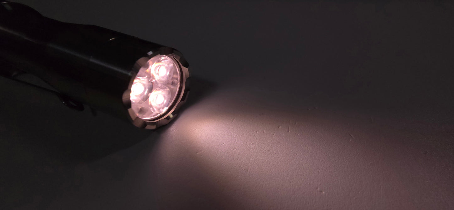 Lumintop FW3A SS Stainless-Steel Custom LED Flashlight