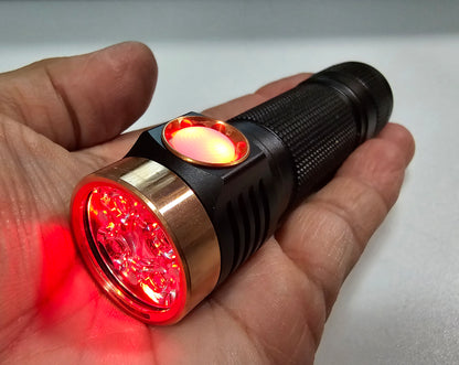 Emisar D4v2 High Power 8 X LED Mule UV LED Flashlight "CUSTOM BUILT-TO-ORDER"