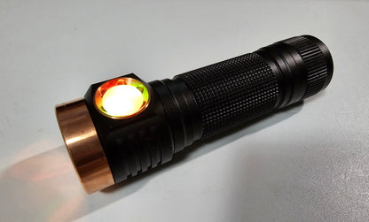 Emisar D4v2 High Power 8 X LED Mule UV LED Flashlight "CUSTOM BUILT-TO-ORDER"