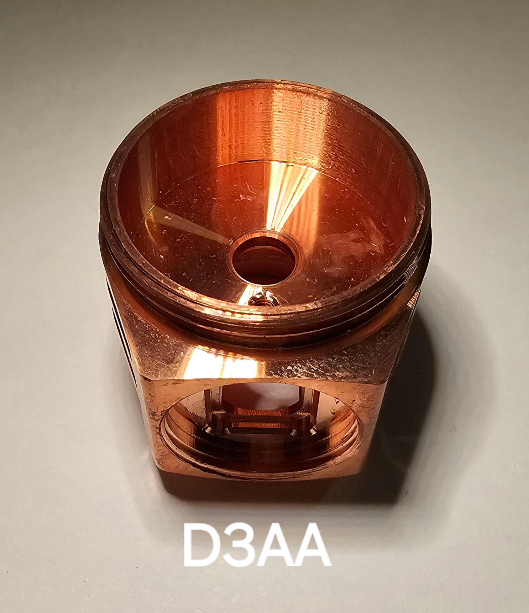 Emisar/Noctigon Brass Copper Replacement Head D3AA COPPER