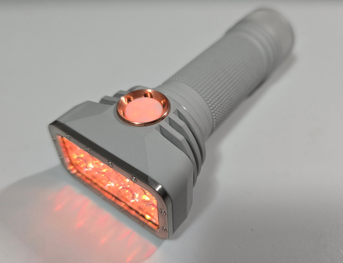 DT8K 1*21700 8 LED High Power LED Flashlight CUSTOM "BUILT-TO-ORDER"