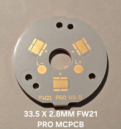 Lumintop Replacement Flashlight Parts FW21 PRO STOCK 5050 MCPCB