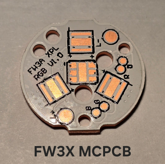 Lumintop Replacement Flashlight Parts FW3X TRIPLE MCPCB