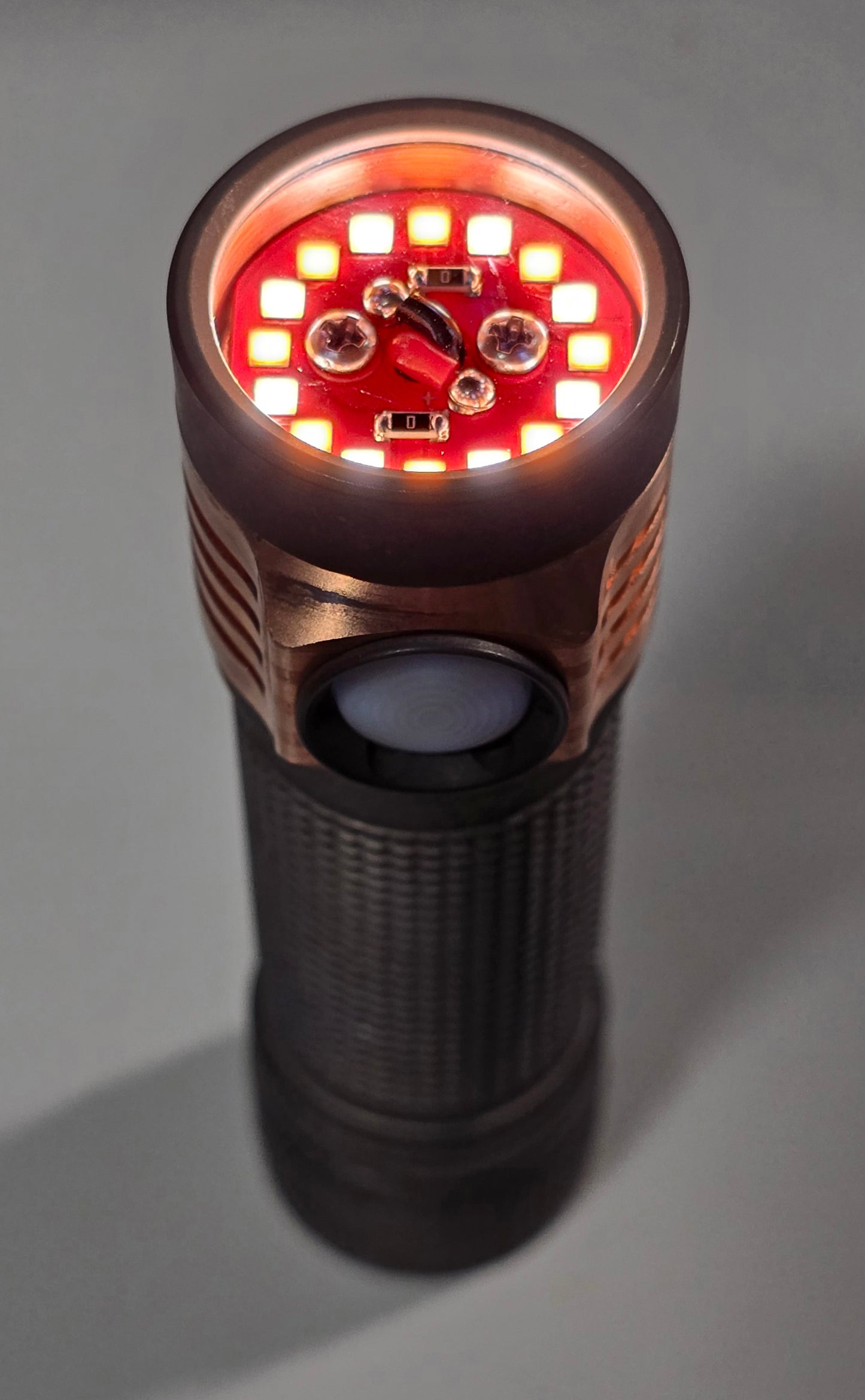 Emisar D4K Titanium 21700 High Power LED Flashlight "CUSTOM BUILT-TO-ORDER"