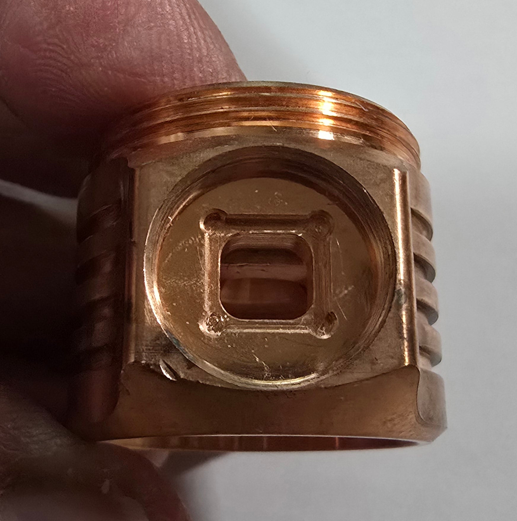 DEALS! D4V2 COPPER HEAD (DAMAGE BY SWITCH RING)