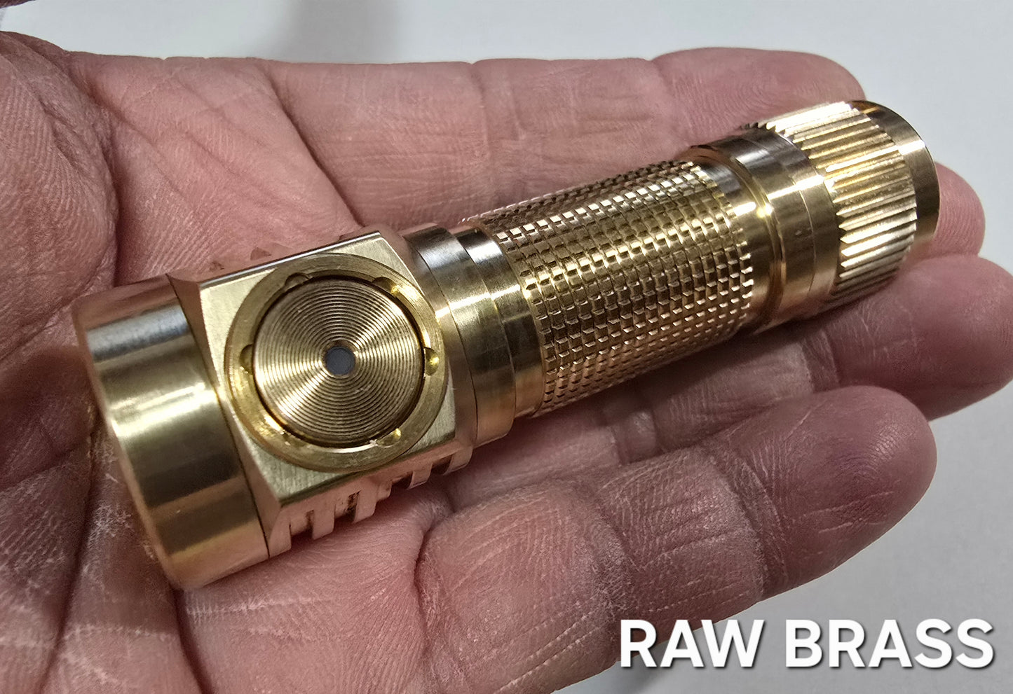 Emisar D3AA Brass 14500/AA LED Flashlight *CUSTOM BUILT-TO-ORDER*
