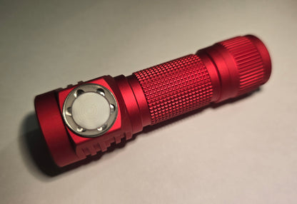 Emisar D3AA AA/14500 Premium Compact LED Flashlight *CUSTOM BUILT-TO-ORDER* RED