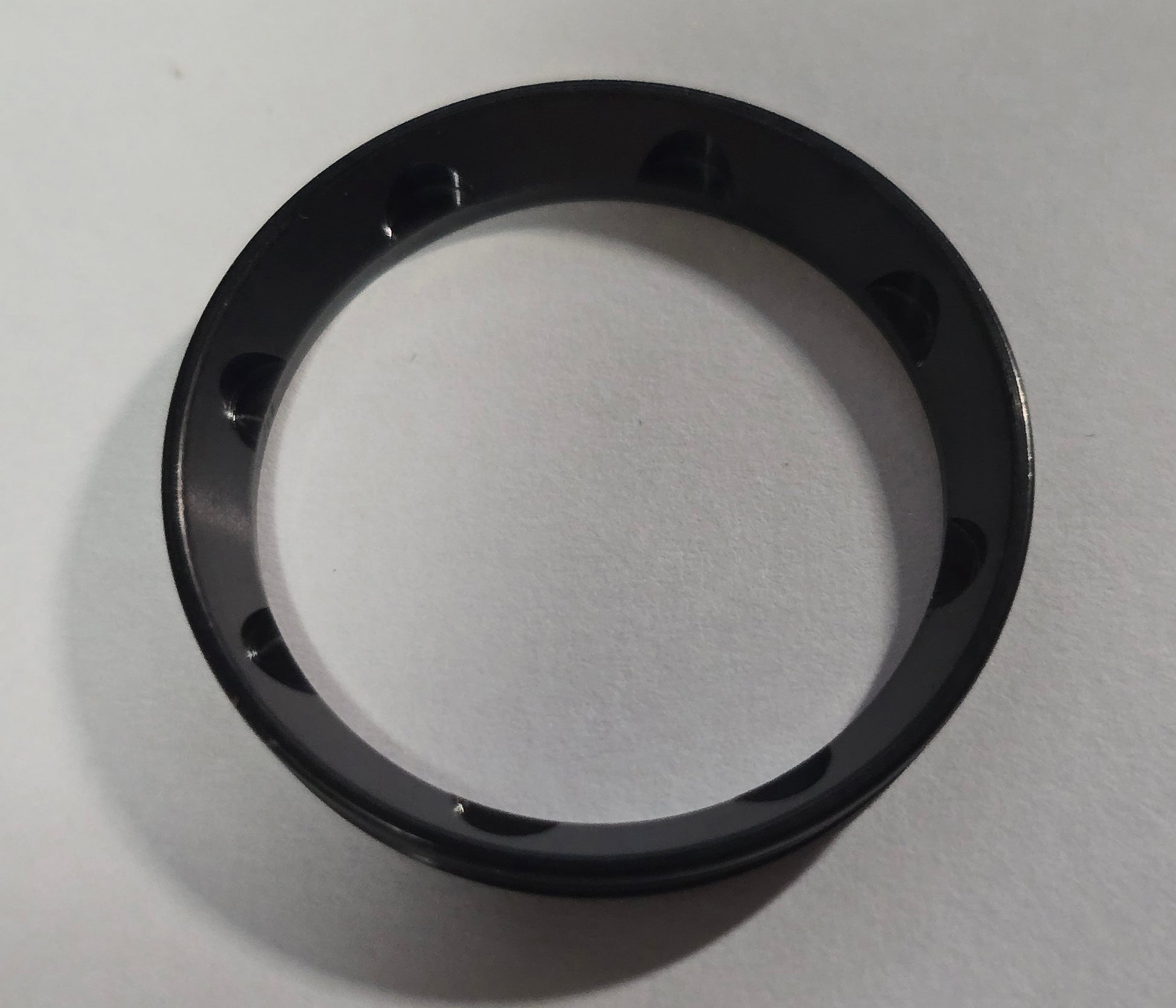 Emisar D3AA/DW3AA Replacement Body/Tube/Head/Bezel Parts DW3AA STAINLESS BLACK BEZEL