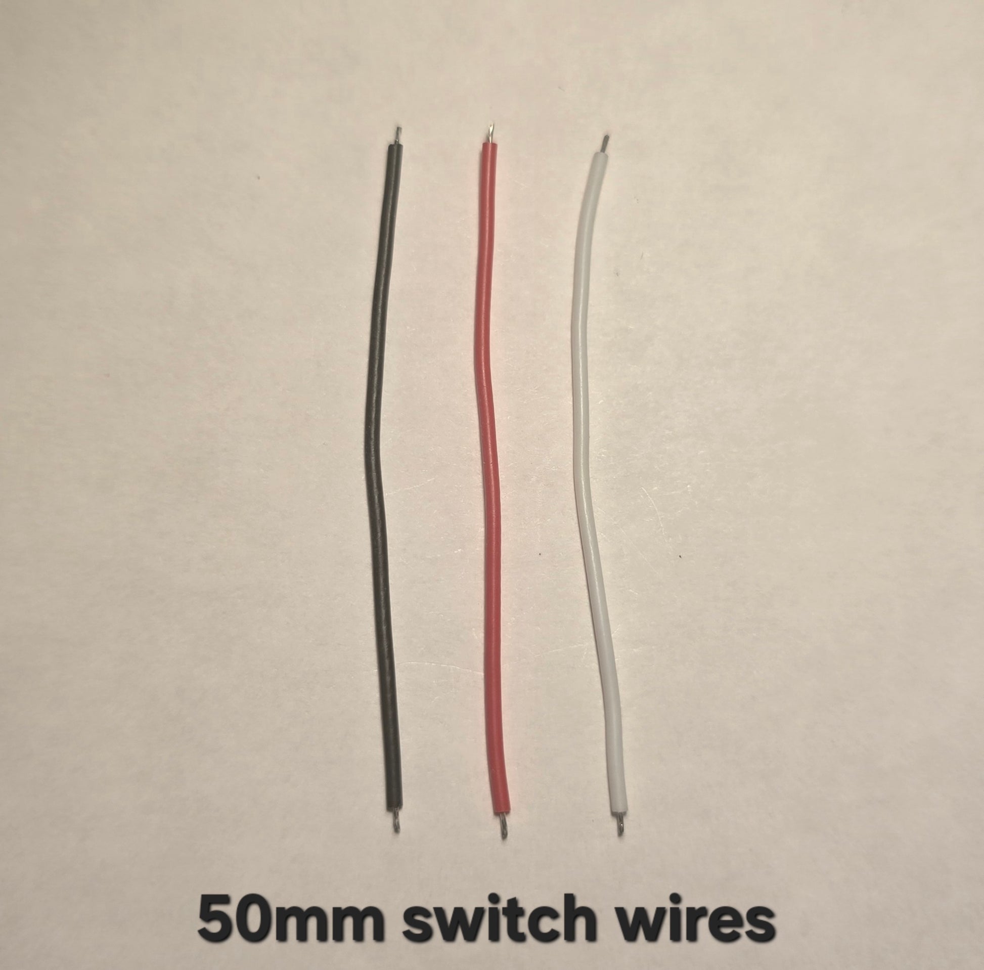 Emisar Noctigon XP Raw MCPCB/AUX Custom 50MM SWITCH WIRE (SET 0F 3)