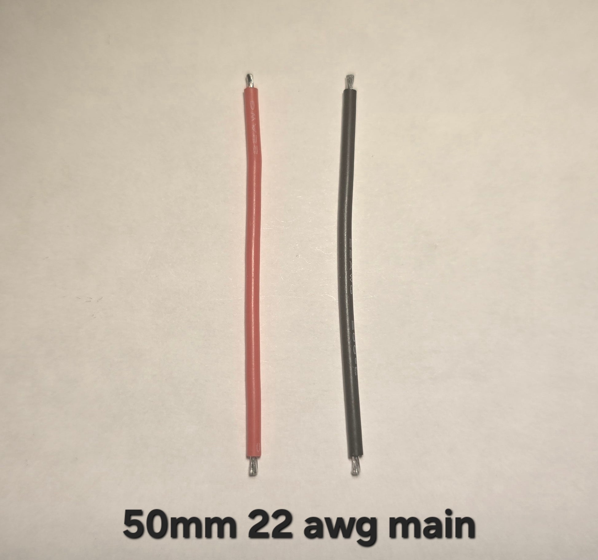 Emisar Noctigon XP Raw MCPCB/AUX Custom 50MM 22AWG MAIN WIRE (SET OF 2)