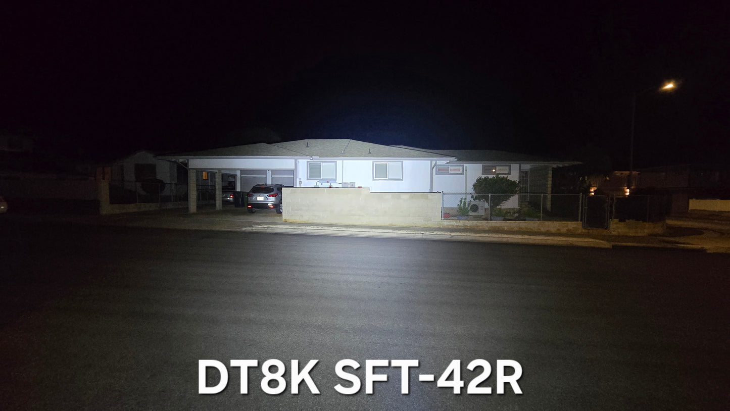 DT8K 1*21700 8 LED High Power LED Flashlight CUSTOM "BUILT-TO-ORDER"