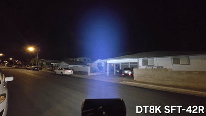 DT8K 1*21700 8 LED High Power LED Flashlight CUSTOM "BUILT-TO-ORDER"