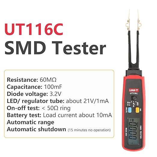UNI-T UT116C LED/SMD Tester