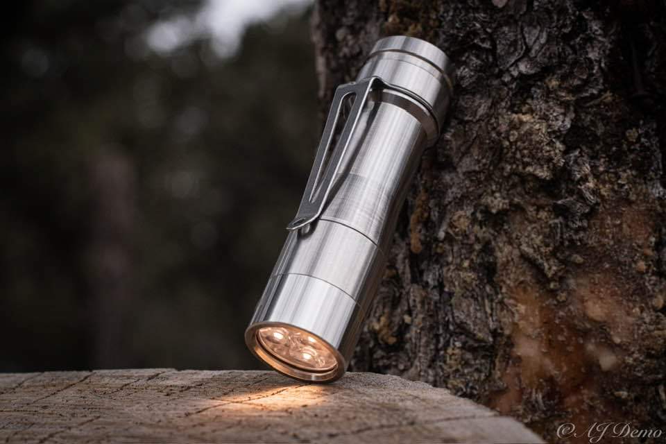 Lumintop FW3A SS Stainless Steel Anduril 2 UI EDC Flashlight