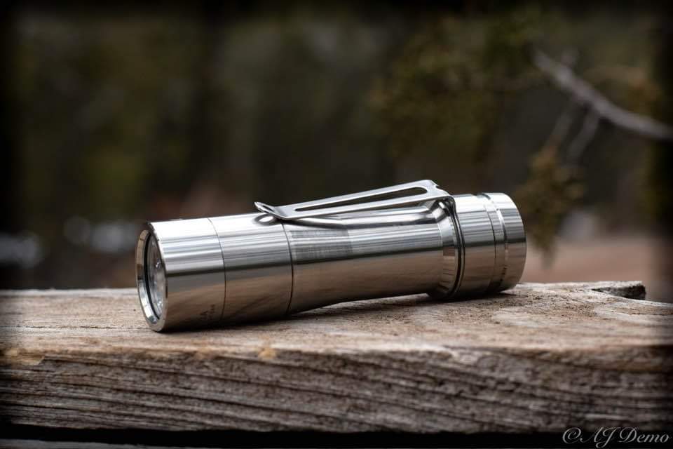 Lumintop FW3A SS Stainless Steel Anduril 2 UI EDC Flashlight