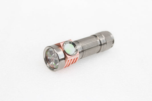 Emisar D3AA Titanium 14500/AA LED Flashlight *CUSTOM BUILT-TO-ORDER*