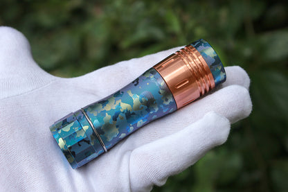Noctigon KR4 Titanium 5050SMD 2-Channel High Power Led Flashlight