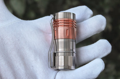Noctigon KR4 Titanium 3CH 3-CH Triple Channel 18650 Led Flashlight