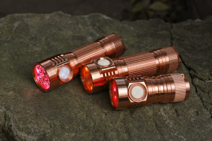 Emisar D4v2 Copper High Power LED Flashlight *CUSTOM BUILD-TO-ORDER*