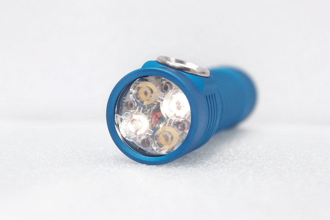 Emisar D4K E21A Tint Ramp Channel Switching LED Flashlight