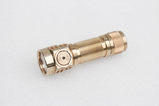Emisar D3AA Brass 14500/AA LED Flashlight *CUSTOM BUILT-TO-ORDER*
