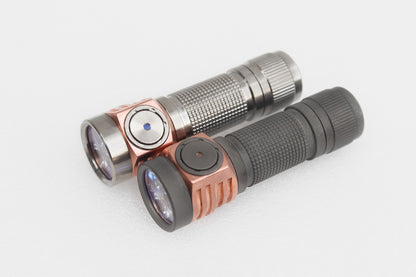 Emisar D3AA Titanium/Copper/Brass "MEGA" 9 x LED Mule