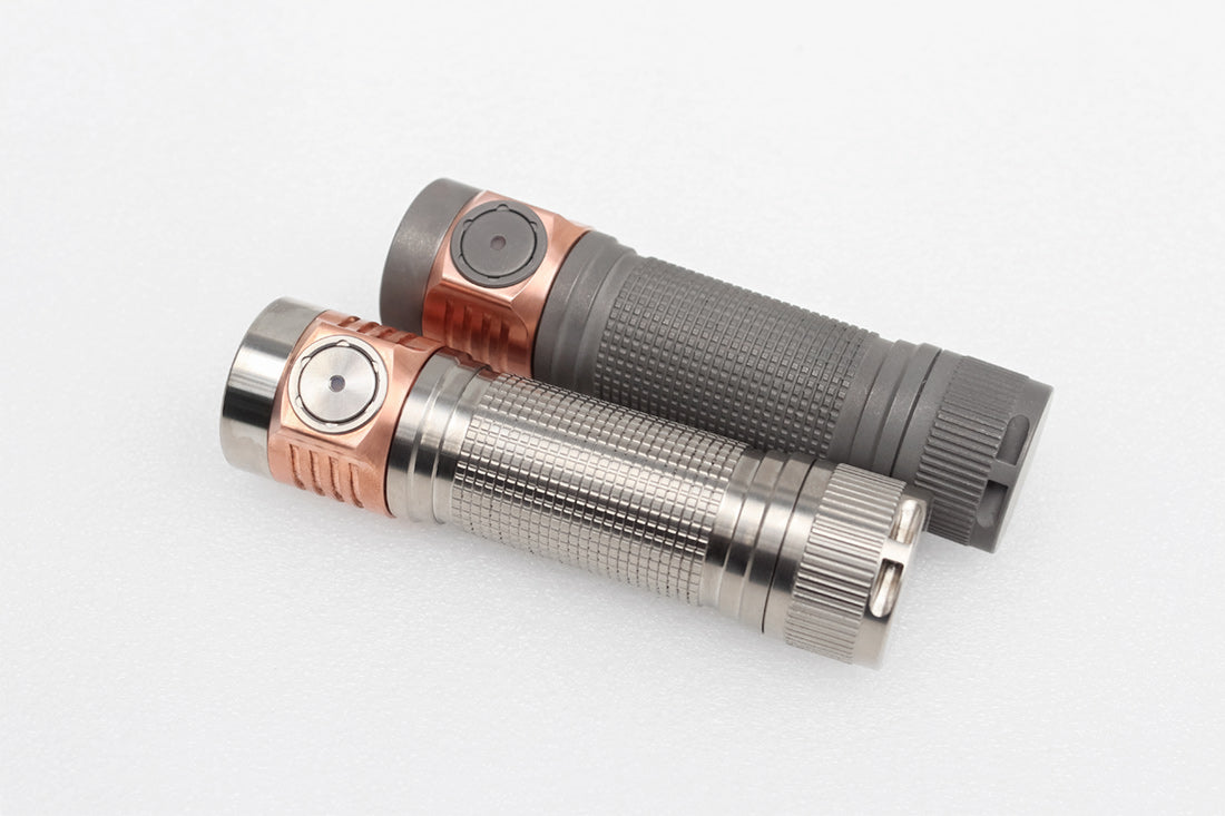 Emisar D4K Titanium or Copper 17 x LED " MEGA MULE" High Power LED Flashlight